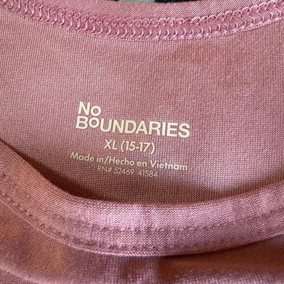 No Boundaries Pink Scoop Neck Tank Top Juniors XL (15–17) - Picture 5 of 5